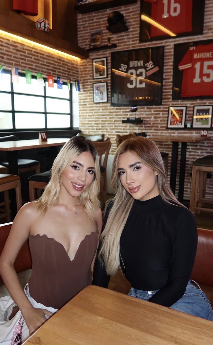 Guests enjoying an evening at GOAT Sports Bar Medellín